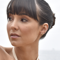 Zia Dainty Opal Stud Earrings