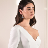 Claramay Glamour Zircon Drop Earrings