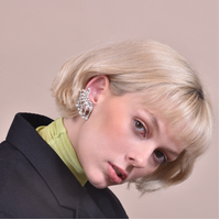 Belle Ame Diamante Climber Earrings