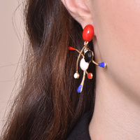 Margot Born Unique Artsy Statement Earrings