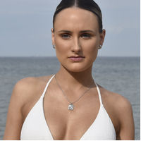 Evonne Croissant-Chic Earrings (Silver)