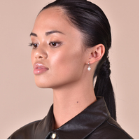 Meryl Dainty Clam Drop Earrings