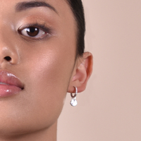 Brees Dainty Shell Drop Earrings