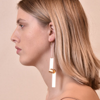 Eilleen Golden Twirl Earrings