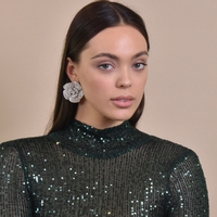 Christabel Diamante Statement Earrings