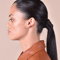 Aliyah Dainty Evil Eye Hoop Earrings