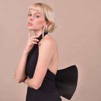 Zaya Eyes On Me Earrings (My ears are pierced)