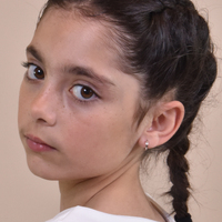 Tilly Dainty Silver Sleeper Earrings