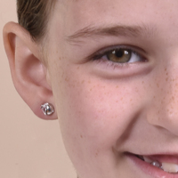 Little Puffer Fish Stud Earrings