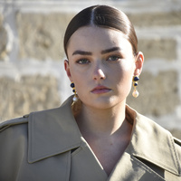 Odette Lapis Lazuli Pearl Drop Earrings (Gold)