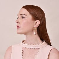 Glory Luxury Baroque Pearl Drop Earrings