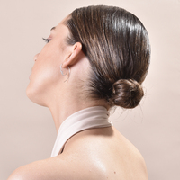 Vianca Artsy Face To Face Earrings (Silver)