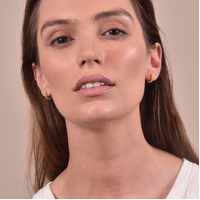 Este Gold Vermeil Dainty Sleeper Earrings