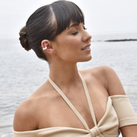 Lonzo Ear Contour Solid Sculpture Cuff Earring (Single Piece)