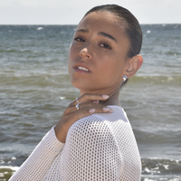 Esmarie Twin Clam Huggie Earrings (Silver)