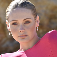 Rhea Twin Freshwater Pearl Drop Earrings