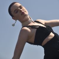 Rumer Catwalk Diamante Statement Earrings