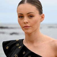 Virgo Artisan Zirconia Pavé Stud Earrings (Gold)