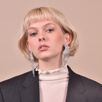 Luciana Crystal Diamante Earrings