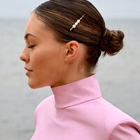 Adva Freshwater Pearl Hair Clip