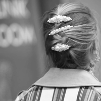 Alexis Vintage Pearly Barrette Set