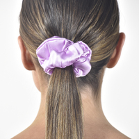 Laurie Mulberry Silk Scrunchie (Lilac)