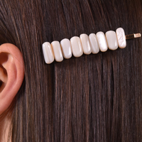 Calista Beige Muse Hair Clip