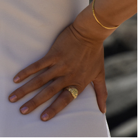 Marion Artisan Textured Open Ring