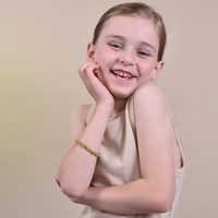 Belina Twisted Gold Bracelet 