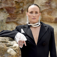 Laurell Diamante Splash Earrings