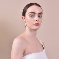 Mediterranean Baroque Pearl Drop Earrings (Imperfect)