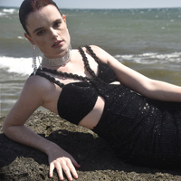 Bellatrix Catwalk Diamante Statement Earrings 