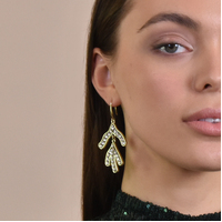 Bexley Sparkle Coral Runway Earrings