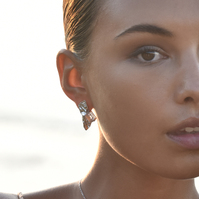 Bonbons Artisan Mismatched Earrings (Silver)