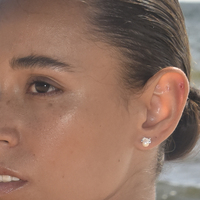 Izabel Dainty Bow Stud Earrings