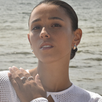 Leona Artsy Silver Bowl Earrings