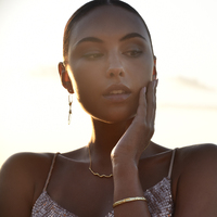 Georgina Art Deco Bralette Earrings (Gold)