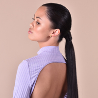 Cass Dainty Croissant Huggie Earrings