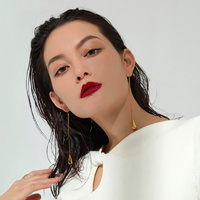 Esme Dor Simpliciy Long Drop Earrings