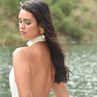 Etienne 24K Baroque Pearl Drop Earrings