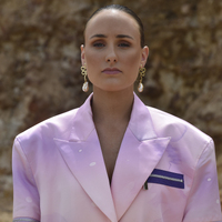 L 'amour 24K Luxury Baroque Pearl  Drop Earrings