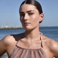 Cancer Helix Screw Back Earring (Gold Single Piece)