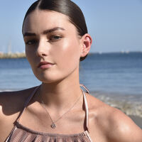 Cancer Helix Screw Back Earring (Silver Single Piece)