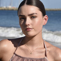 Libra Helix Screw Back Earring (Gold Single Piece)