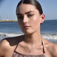 Libra Helix Screw Back Earring (Silver Single Piece)