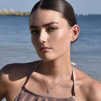 Pisces Helix Screw Back Earring (Silver Single Piece)