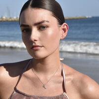 Scorpio Helix Screw Back Earring (Silver Single Piece)