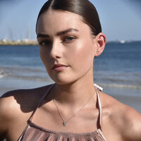 Taurus Helix Screw Back Earring (Silver Single Piece)