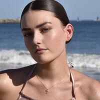 Virgo Helix Screw Back Earring (Gold Single Piece)