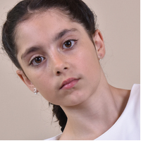 Little Artist Abstract Face Earrings